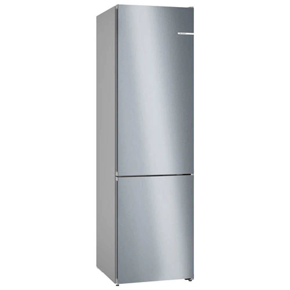 Réfrigérateur à congélateur inférieur de 12,8 pi³ de 25 po de Bosch (B24CB50ESS) - Inox