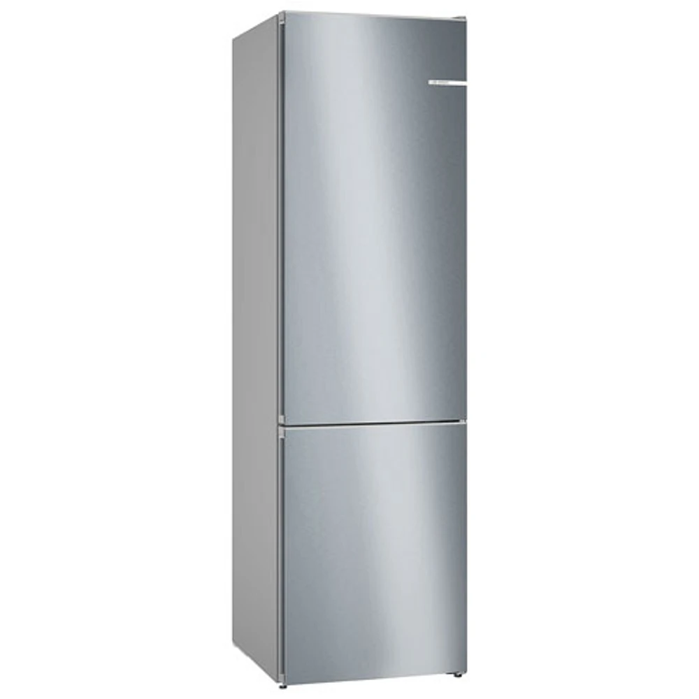 Réfrigérateur à congélateur inférieur 12,8 pi³ 25 po avec distributeur d'eau de Bosch (B24CB80ESS) - Acier inoxydable