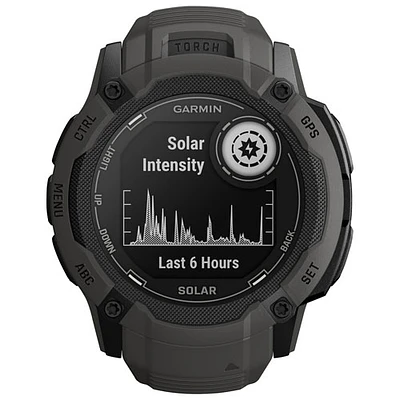Montre intelligente multisport Bluetooth de 53 mm Instinct 2X Solar de Garmin