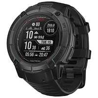 Garmin Instinct 2X Solar Tactical Edition 53mm Bluetooth Mutlisport Smartwatch - Black