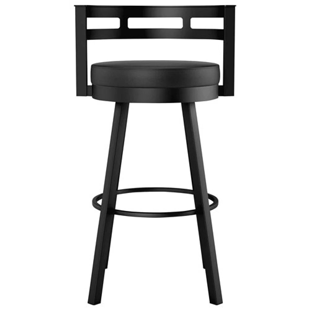 Tabouret de bar contemporain à hauteur de comptoir Render - Noir