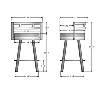 Tabouret de bar contemporain à hauteur de comptoir Render - Noir
