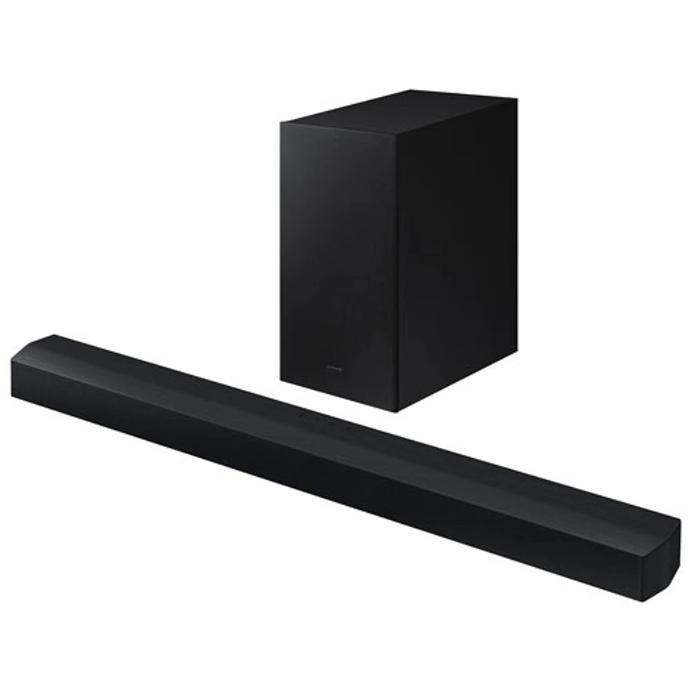 Barre de son 2.1 canaux HW-C450 de Samsung avec haut-parleur d'extrêmes graves sans fil