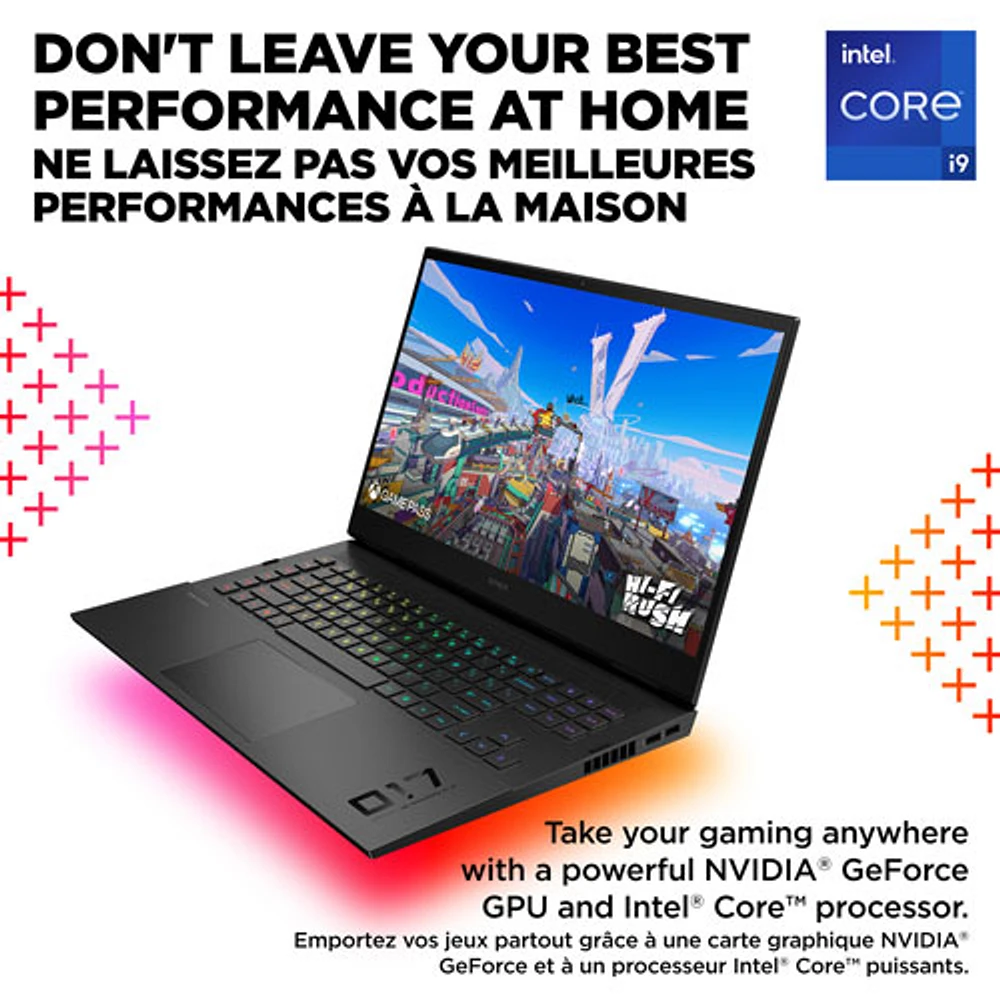 HP OMEN 17" Gaming Laptop - Shadow Black (Intel Core i9 13900HX/2TB SSD/32GB RAM/GeForce RTX 4090 /Win 11)