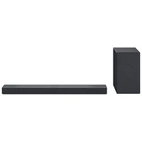 Barre de son 3.1.3 canaux SC9S 400 W Dolby Atmos de LG avec support pour téléviseurs DELO de LG et haut-parleurs triples orientés vers le haut