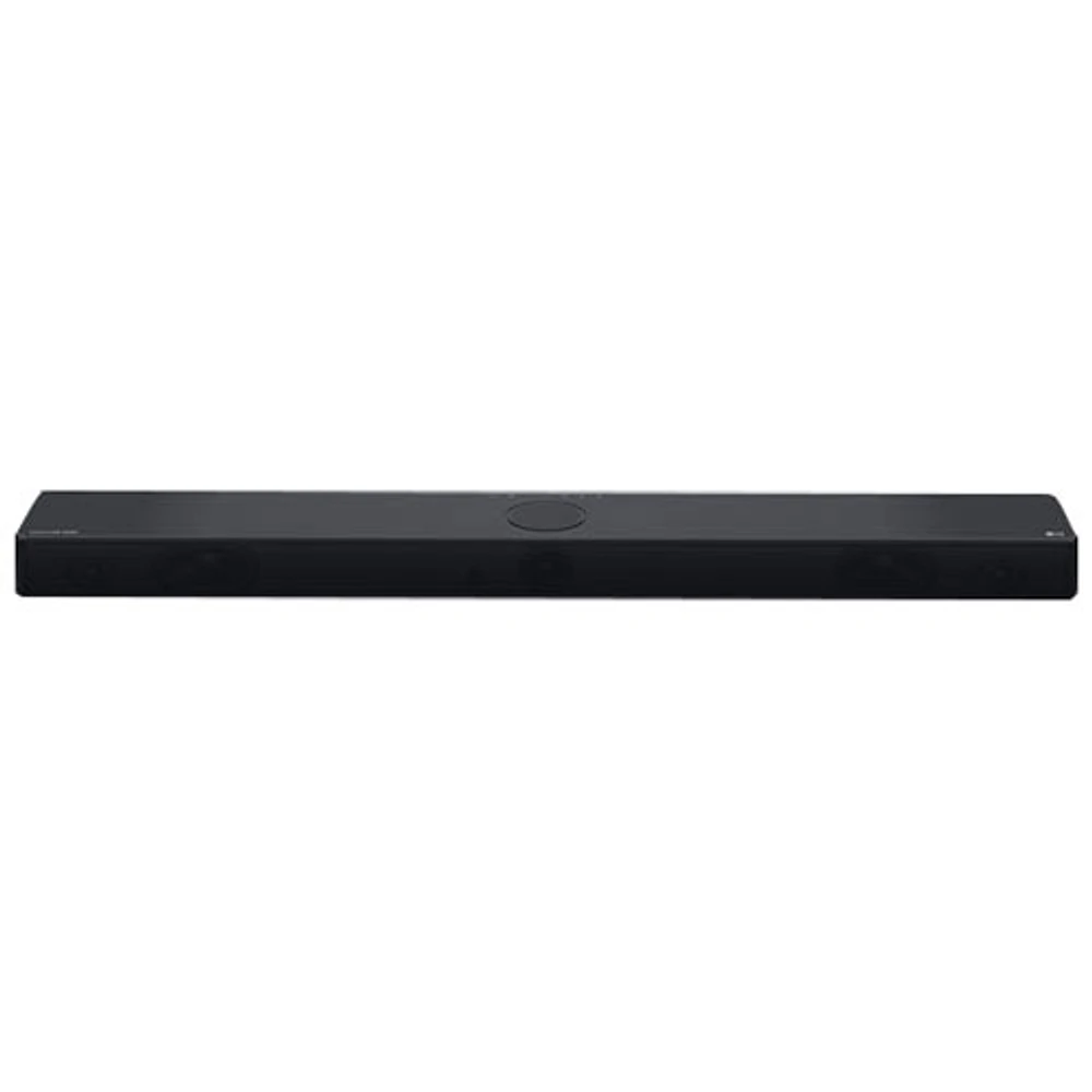 Barre de son 3.1.3 canaux SC9S 400 W Dolby Atmos de LG avec support pour téléviseurs DELO de LG et haut-parleurs triples orientés vers le haut