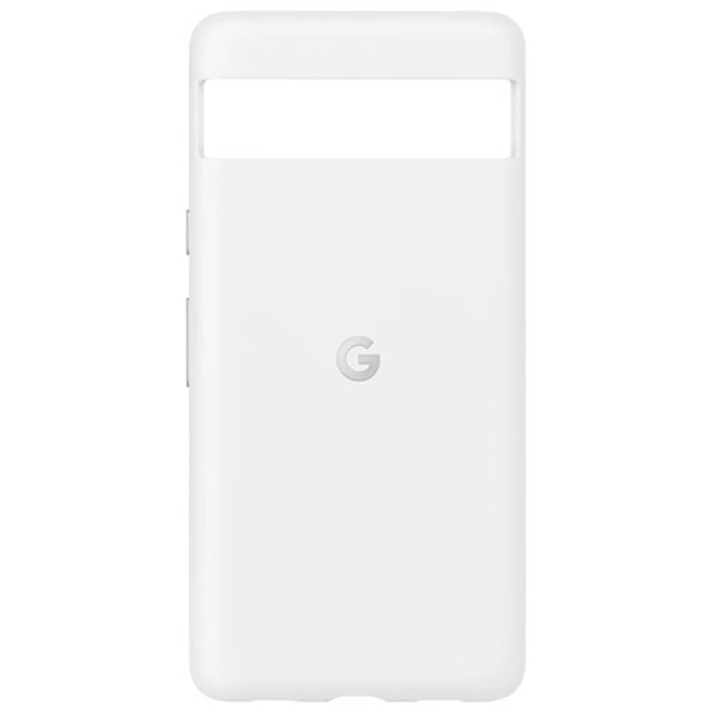 Étui souple ajusté de Google pour Pixel 7a - Blanc coton