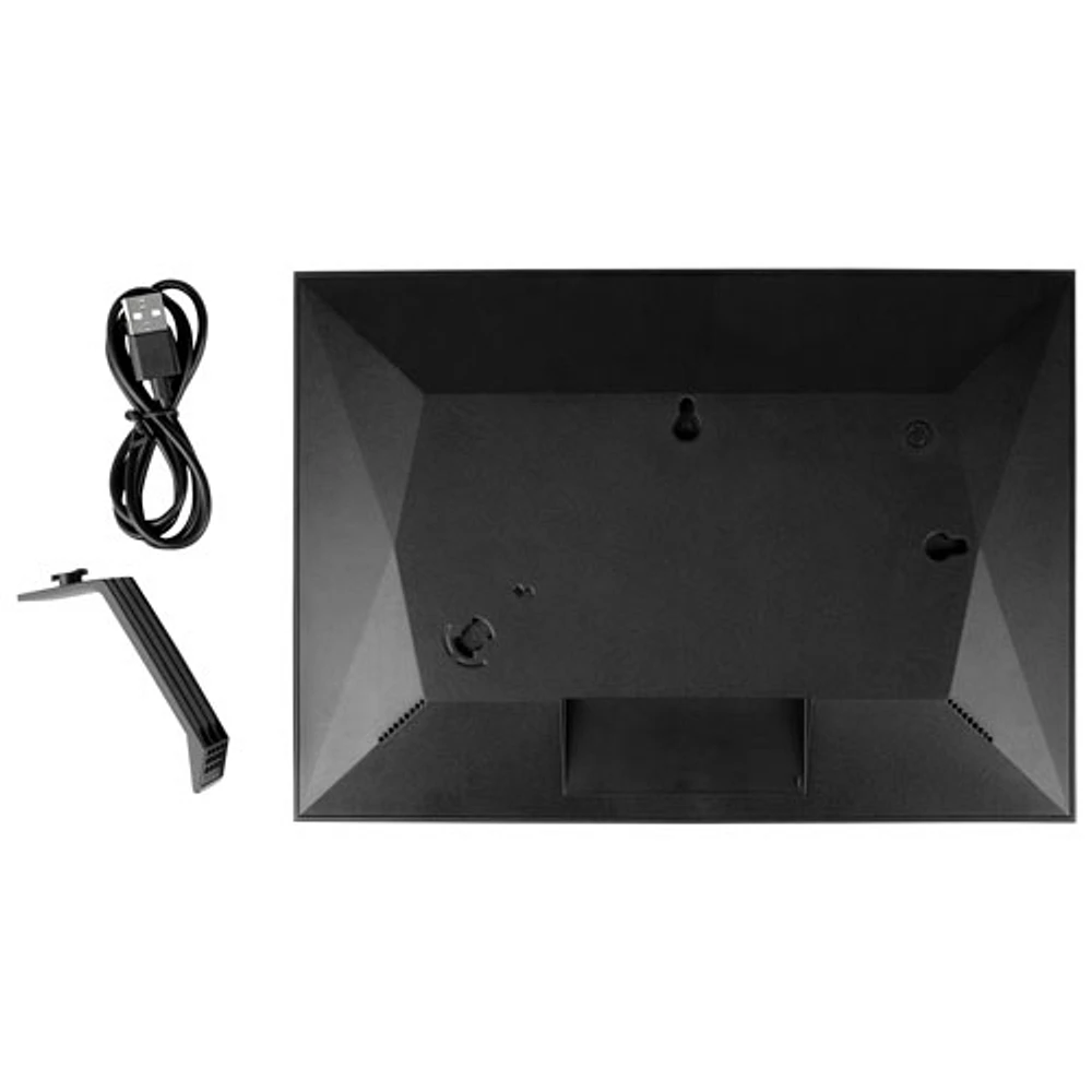 Aluratek 10.1" Wi-Fi Digital Photo Frame with Touch Screen (ACKWS10F) - Black