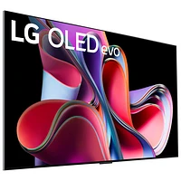 LG G3 55" 4K UHD HDR OLED evo Gallery webOS Smart TV (OLED55G3PUA) - 2023 - Satin Silver