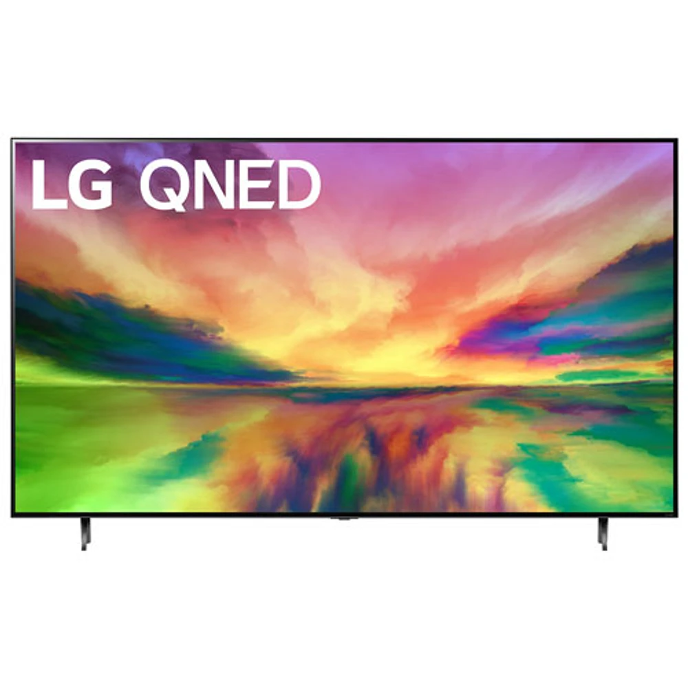 Téléviseur intelligent webOS QNED HDR UHD 4K de 50 po de LG (50QNED80URA) - 2023 - Bleu cendré