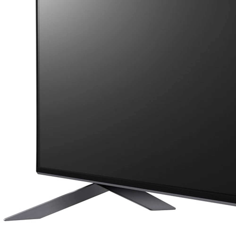 Téléviseur intelligent webOS QNED HDR UHD 4K de 50 po de LG (50QNED80URA) - 2023 - Bleu cendré