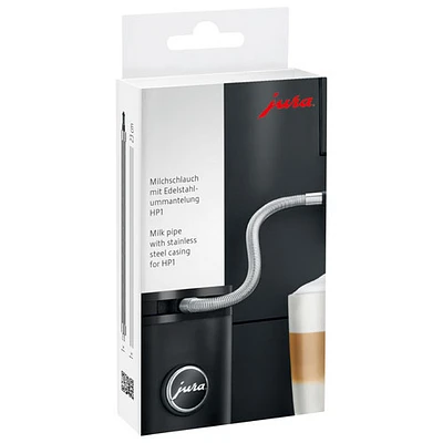Tuyau à lait avec boîtier en acier inoxydable de Jura pour HP1