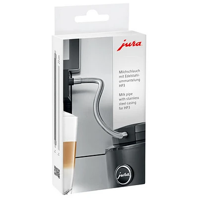 Tuyau à lait avec boîtier en acier inoxydable de Jura pour HP3