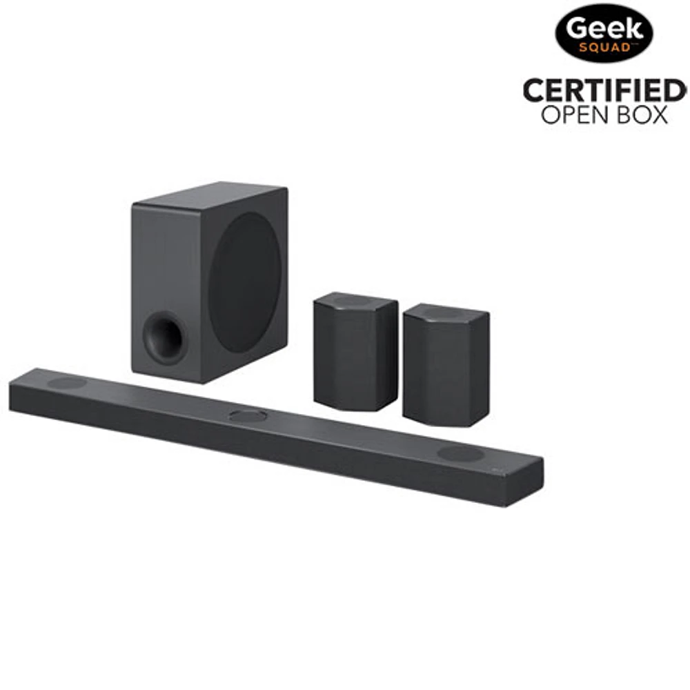 Boîte ouverte - Barre de son 9.1.5 canaux de 810 W S95QR de LG avec haut-parleur d'extrêmes graves sans fil