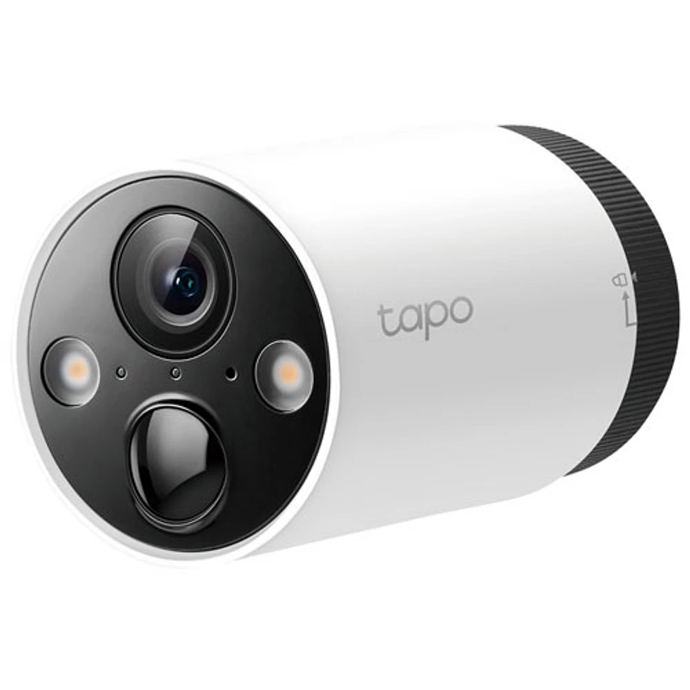 TP-Link Tapo C420S2 Wire-Free Outdoor Security System with 2 2K QHD Cameras - White