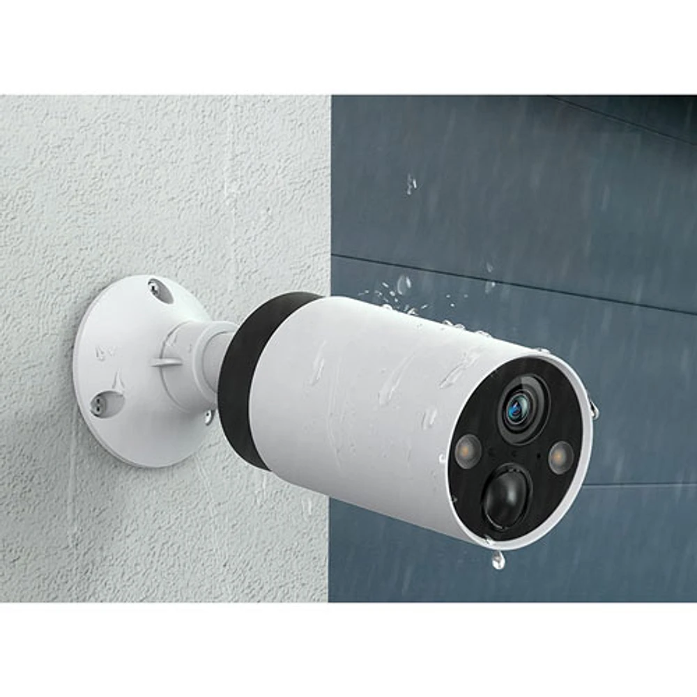 TP-Link Tapo C420S2 Wire-Free Outdoor Security System with 2 2K QHD Cameras - White