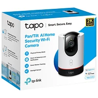 TP-Link Tapo Semi Wireless Indoor Pan & Tilt 2K QHD Security Wi-Fi Camera - White