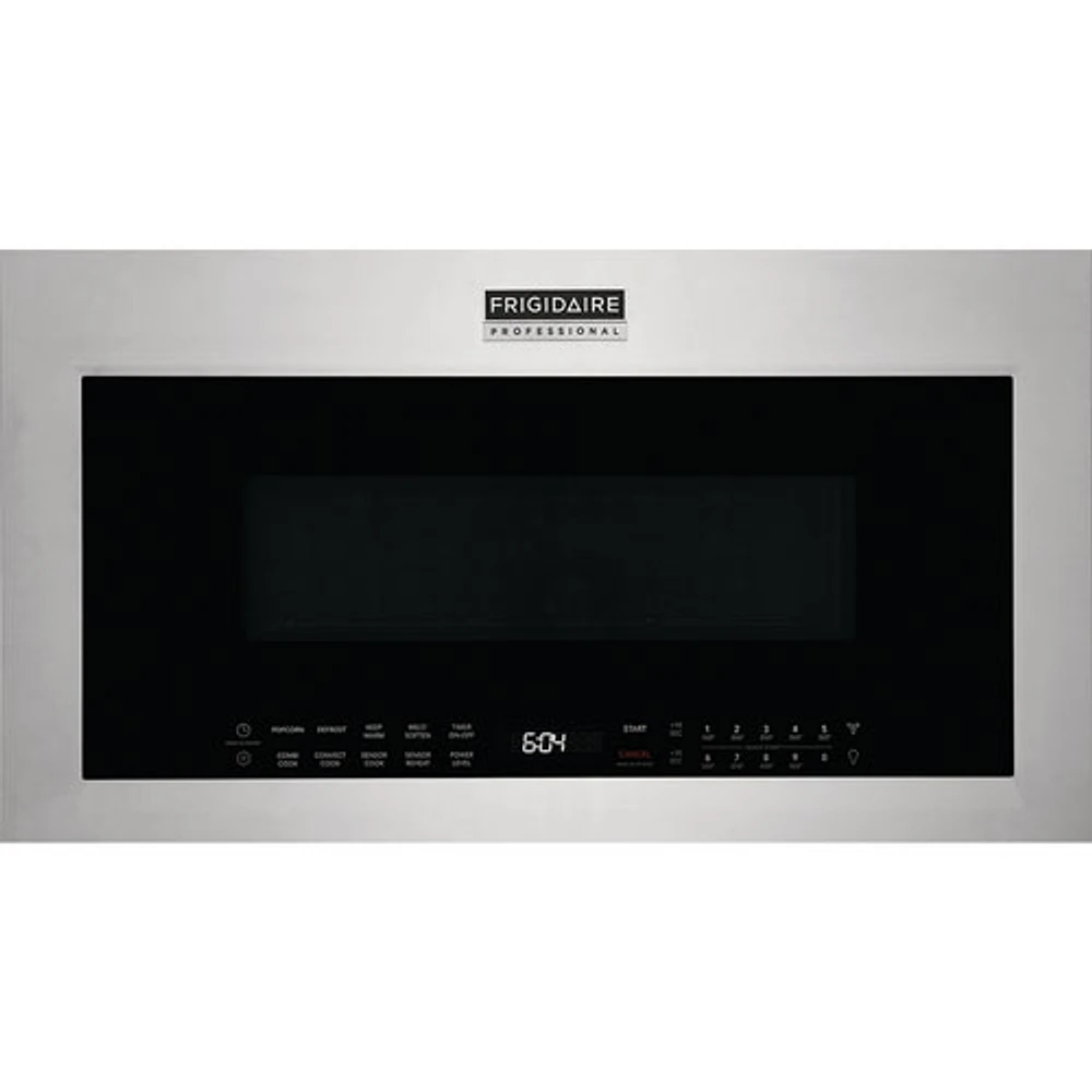 Four à micro-ondes à convection à hotte intégrée de Frigidaire - 1,9 pi³ - Acier inoxydable