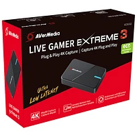 AVerMedia Live Gamer Extreme 4K Capture Card (GC551G2) - Grey