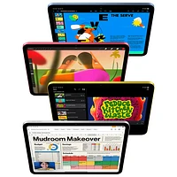 Virgin Plus Apple iPad 10.9" 256GB with Wi-Fi 6 & 5G (10th Generation) - Pink - Monthly Financing