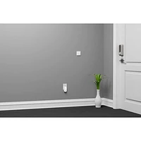 Alfred DB2S Bluetooth Smart Lock Bundle with Wi-Fi Bridge & Key - Satin Nickel - Only at Best Buy