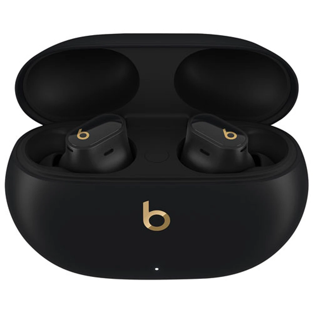 Écouteurs boutons 100 % sans fil à suppression du bruit Studio Buds + de Beats by Dr. Dre - Noir/Doré