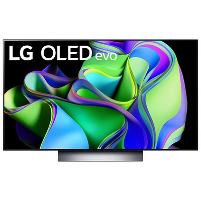 LG 48" C3 Series 4K UHD HDR OLED webOS Evo ThinQ AI Smart TV (OLED48C3PUA) - 2023