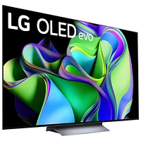LG 77" C3 Series 4K UHD HDR OLED webOS Evo ThinQ AI Smart TV (OLED77C3PUA) - 2023