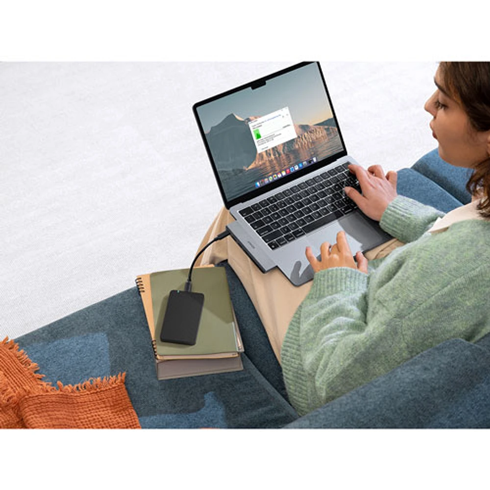 Concentrateur USB-C PowerExpand Direct 7-en-2 d'Anker pour MacBook (A8354HA1-5)