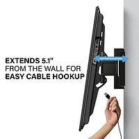 SANUS Accents 32" - 85" Extendable Tilting TV Wall Mount