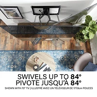 Support mural articulé Classic de SANUS pour téléviseur de 37 à 90 po
