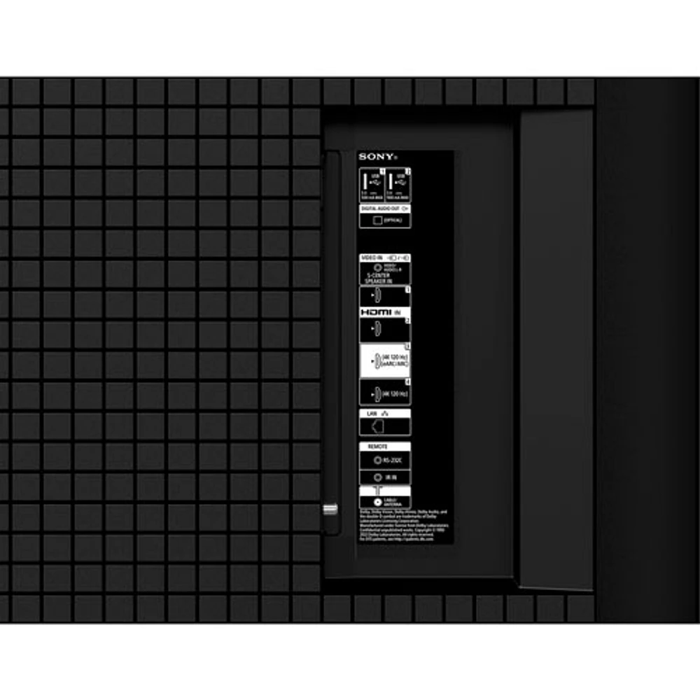 Téléviseur intelligent Google HDR DEL UHD 4K de 65 po Bravia XR série X90L de Sony (XR65X90L)