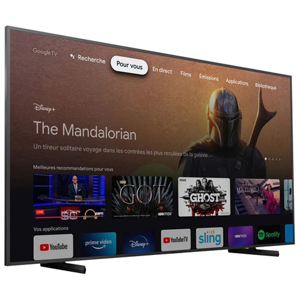 Téléviseur intelligent Google HDR DEL UHD 4K de 98 po Bravia XR série X90L de Sony (XR98X90L)