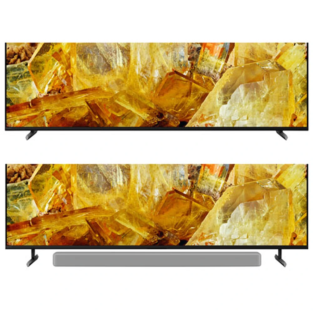 Téléviseur intelligent Google HDR DEL UHD 4K de 55 po Bravia XR série X90L de Sony (XR55X90L)