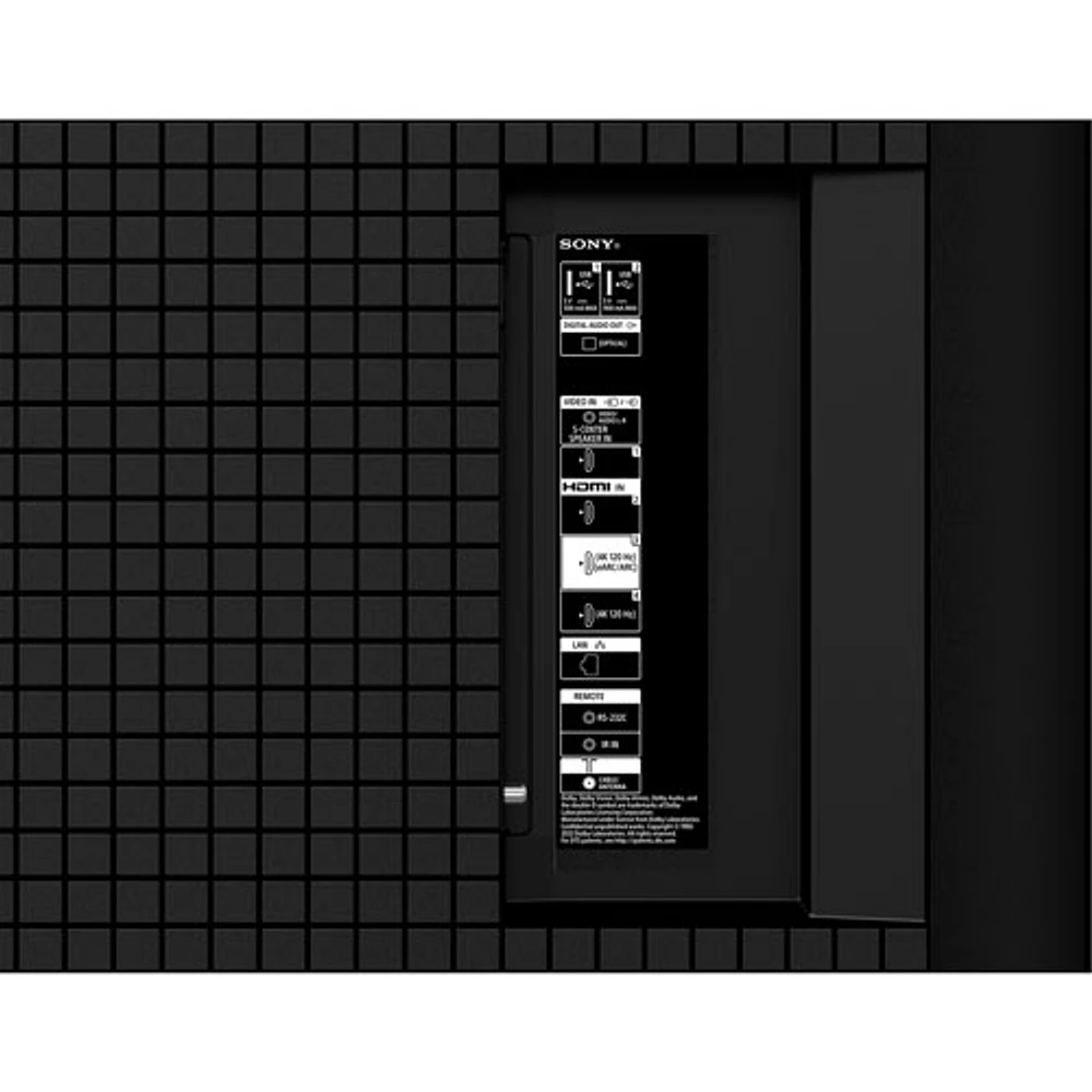 Téléviseur intelligent Google HDR DEL UHD 4K de 55 po Bravia XR série X90L de Sony (XR55X90L)