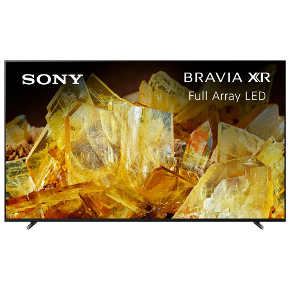 Téléviseur intelligent Google HDR DEL UHD 4K de 75 po Bravia XR série X90L de Sony (XR75X90L)