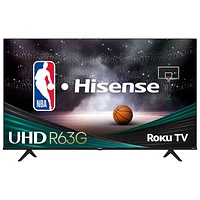 Hisense 65" 4K UHD HDR LED Roku Smart TV (65R63G) - 2022