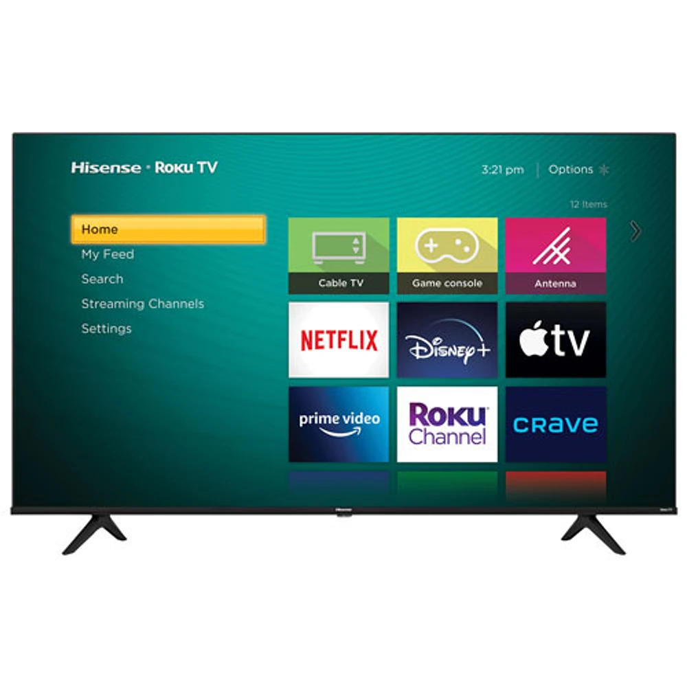 Téléviseur intelligent Roku HDR DEL UHD 4K de 65 po de Hisense (65R63G) - 2022