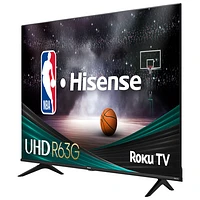 Hisense 65" 4K UHD HDR LED Roku Smart TV (65R63G) - 2022