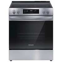 Open Box - Frigidaire 30" 5.3 Cu. Ft. 5-Element Freestanding Electric Range - Stainless Steel - Perfect Condition