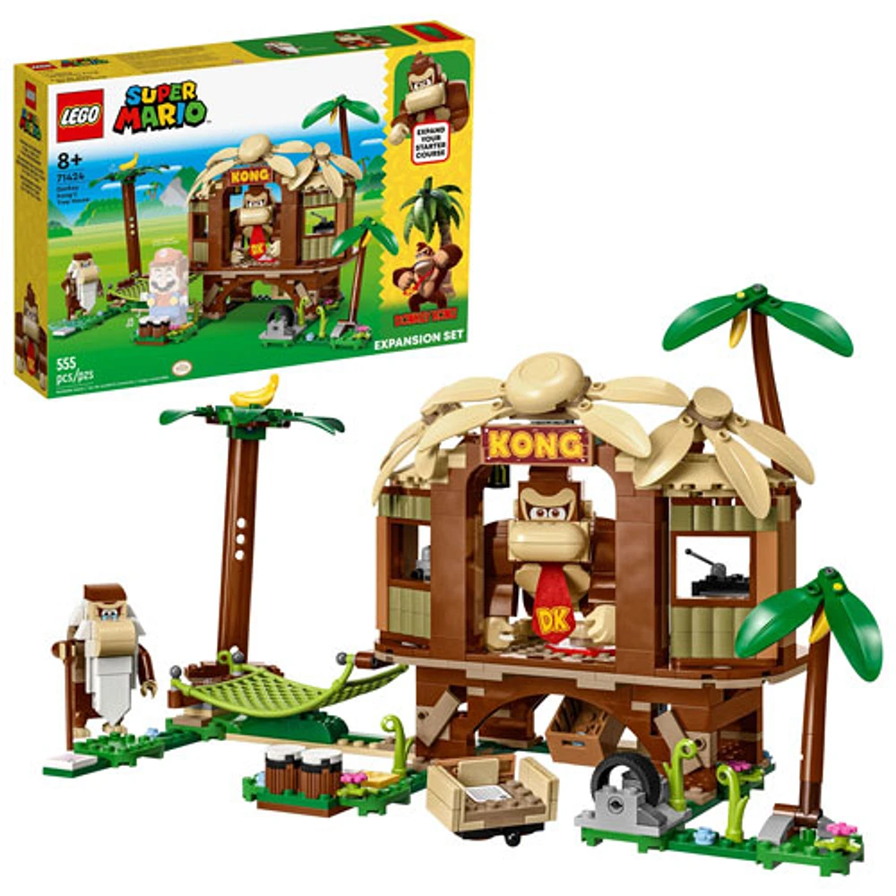 LEGO Super Mario : Ensemble d'extension La cabane de Donkey Kong - 555 pièces (71424)