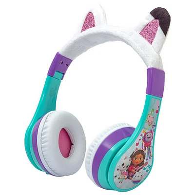 Casque d'écoute Bluetooth pour enfants Gabby's Dollhouse de KIDdesigns - Multicolore