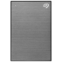 Seagate One Touch 2TB USB 3.0 Portable External Hard Drive (STKY2000404) - Space Grey