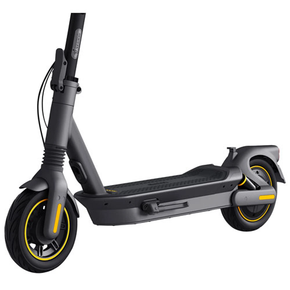 Trottinette électrique Ninebot KickScooter MAX G2 de Segway (moteur 900 W/autonomie 50 km/vitesse maximale 25 km/h) - Gris foncé