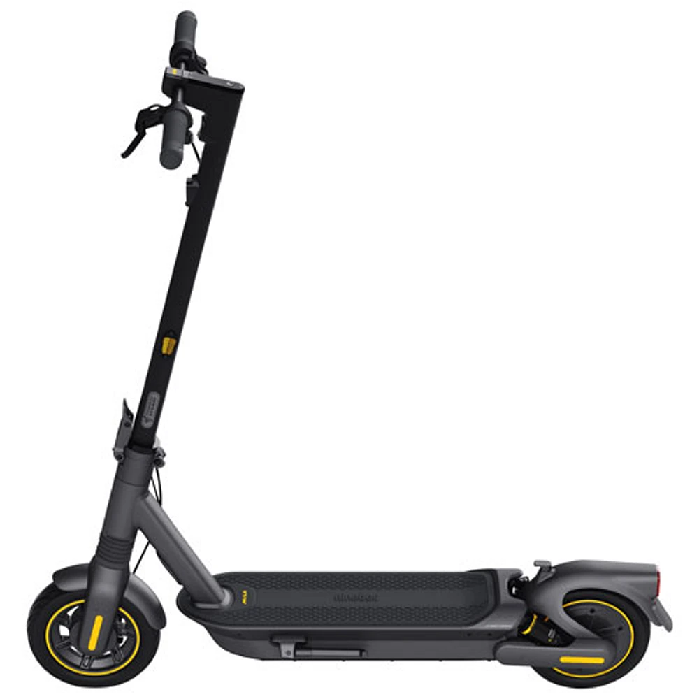 Trottinette électrique Ninebot KickScooter MAX G2 de Segway (moteur 900 W/autonomie 50 km/vitesse maximale 25 km/h) - Gris foncé