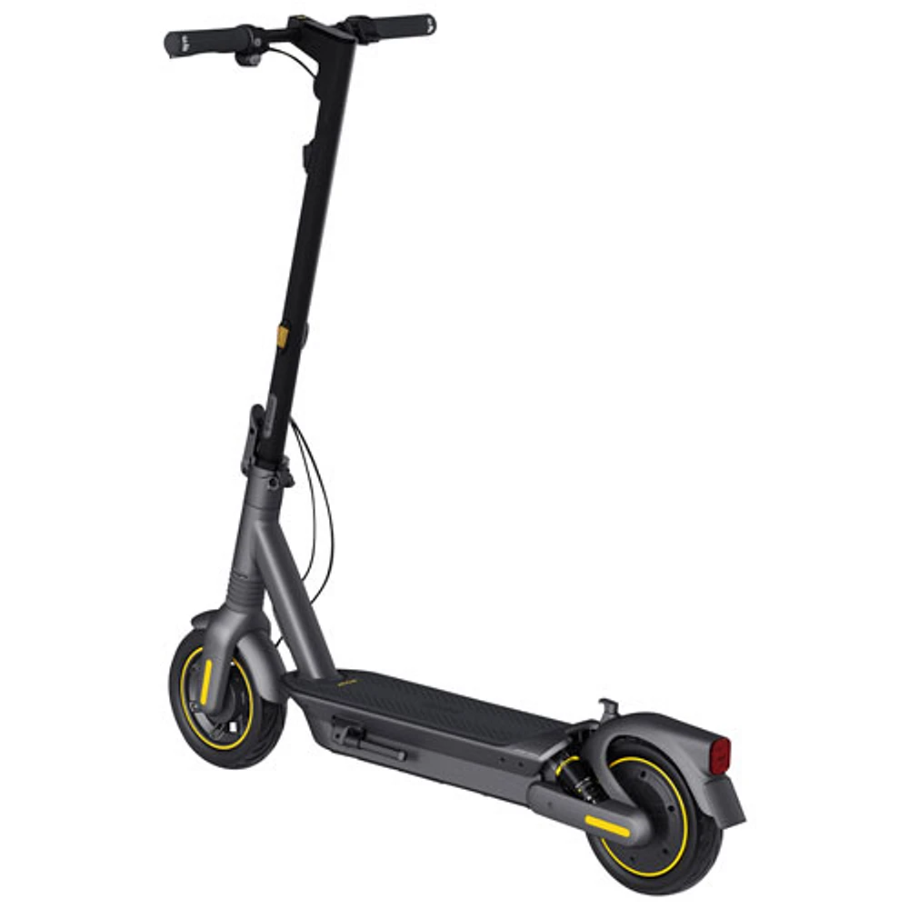 Trottinette électrique Ninebot KickScooter MAX G2 de Segway (moteur 900 W/autonomie 50 km/vitesse maximale 25 km/h) - Gris foncé