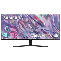 Samsung 34" WQHD 100Hz 5ms GTG VA LED FreeSync Monitor (LS34C50DGANXZA) - Black