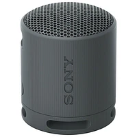 Haut-parleur sans fil Bluetooth étanche SRS-XB100 de Sony - Noir