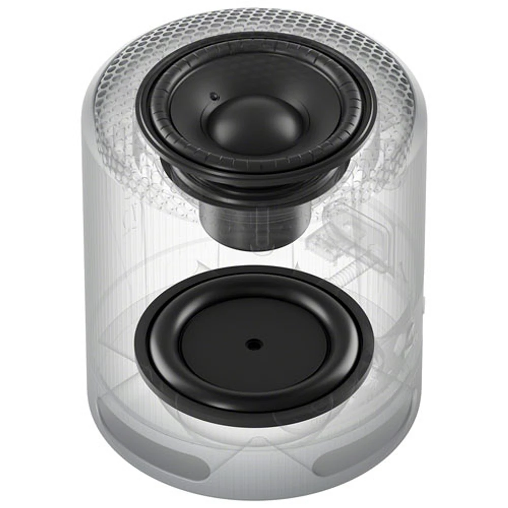 Haut-parleur sans fil Bluetooth étanche SRS-XB100 de Sony - Noir
