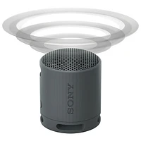 Haut-parleur sans fil Bluetooth étanche SRS-XB100 de Sony - Noir